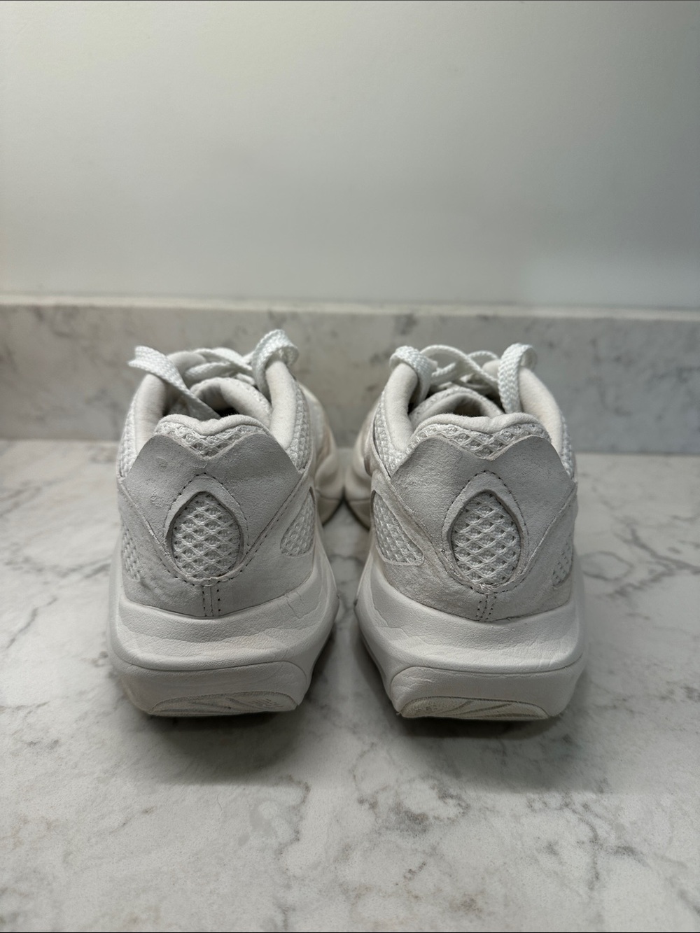 New Balance Women's White Chunky Dad Sneakers - Picture 5 of 7